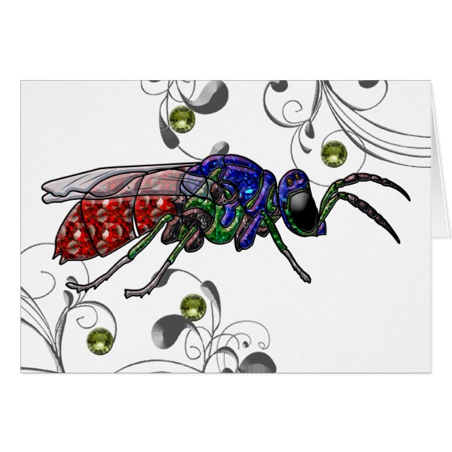 Cuckoo Wasp (Anverso (Horizontal))