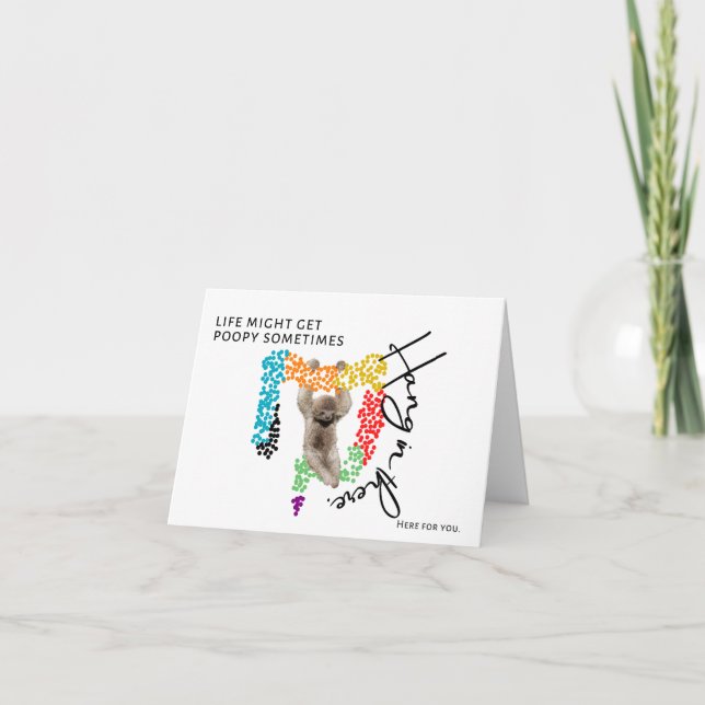 Cuelga ahí Tarjeta de Nota de Gráfico de Colón (Anverso)