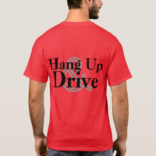 Cuelgue para arriba y conduzca la camiseta de la (Reverso)