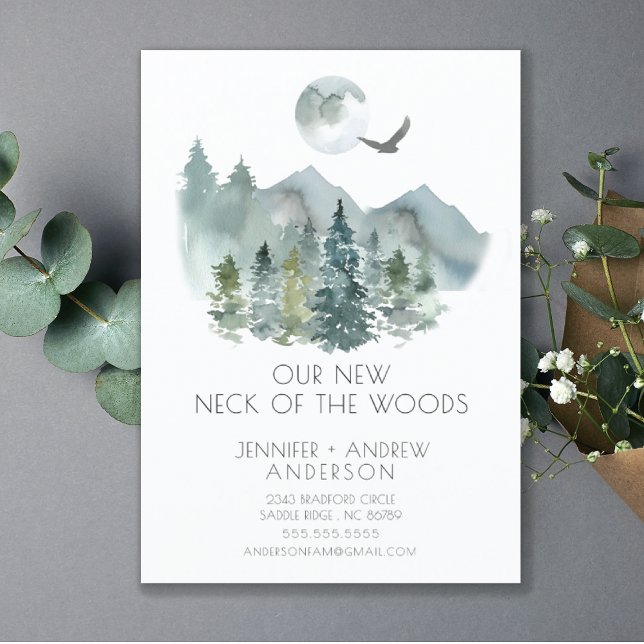 Cuello del Bosque | Moderna Invitación móvil (Subido por el creador)
