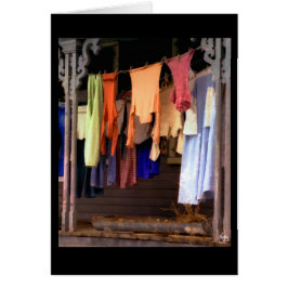 Cuellos de naranja en una tarjeta de línea Alton