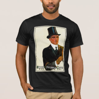 Cuellos y puños del camisetas de los caballeros