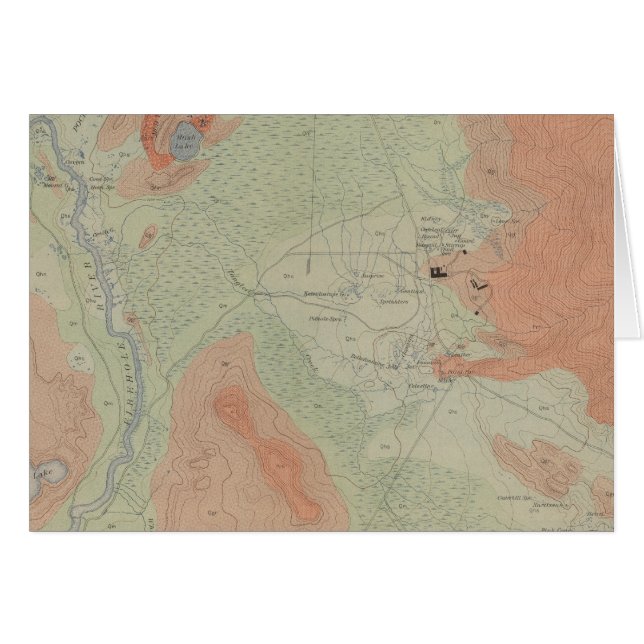 Cuenca de Firehole Geyser (Anverso (Horizontal))