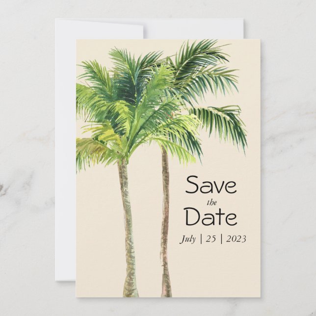 Cuenca de la palma de la jungla tropical (Reverso)