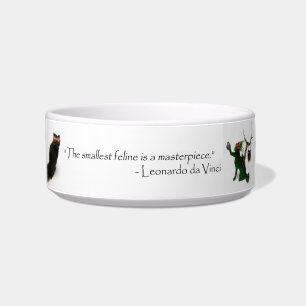 Cuenco brutal del gato de Sun