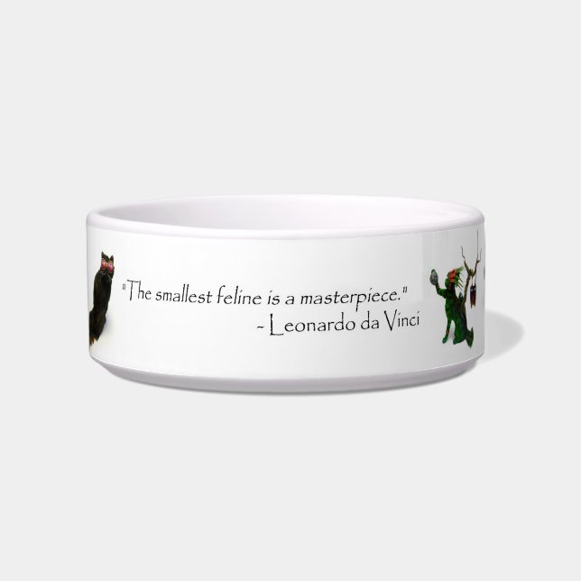 Cuenco brutal del gato de Sun (Frente)