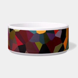 Cuenco de cerámica del mascota de Mauricio de C.L.