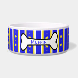 Cuenco de encargo del mascota de las barras y