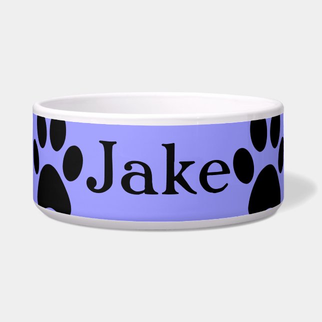 Cuenco de encargo del perro de Jake (Frente)