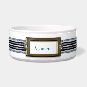 Cuenco de encargo elegante del perro