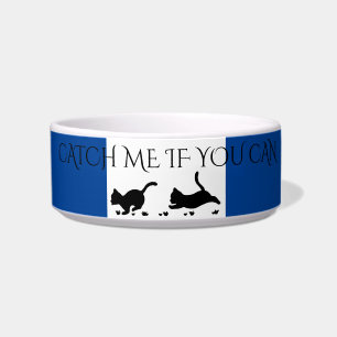 Cuenco de gatitos negros personalizado con presupu