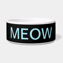 Cuenco de gato de Meow