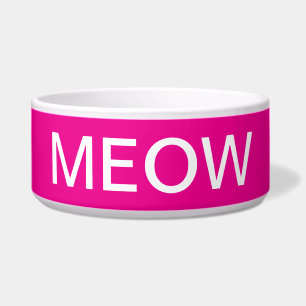 Cuenco de gato de Meow