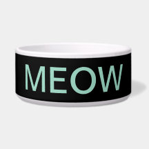 Cuenco de gato de Meow