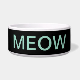 Cuenco de gato de Meow