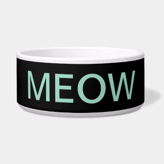 Cuenco de gato de Meow