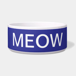 Cuenco de gato de Meow