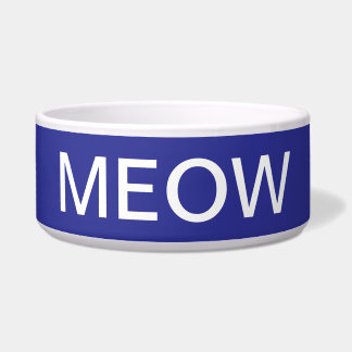 Cuenco de gato de Meow
