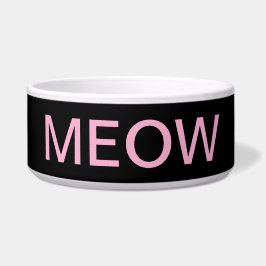 Cuenco de gato de Meow