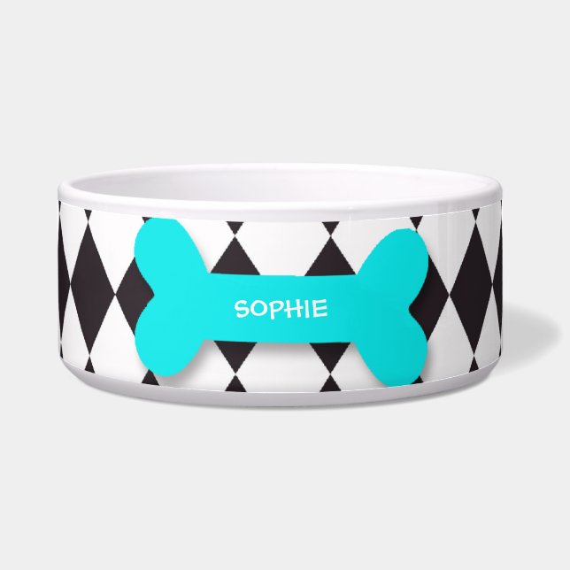 Cuenco de moda personalizado del alimento para (Frente)