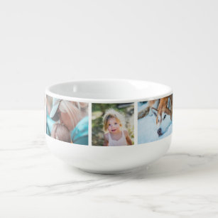 Cuenco De Sopa Crear su Personalizado Collage de fotos moderno