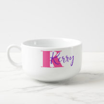 Inicial + Nombre Personalizado - Fácil de Personal
