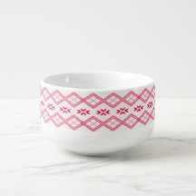 Patrón de Tilet | Diseño geométrico rosa