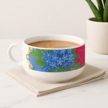 Resumen Art Pink Azul Colorido Elegante