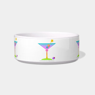 CUENCO DEL BOCADO DEL CÓCTEL DE MARTINI DEL ARCO