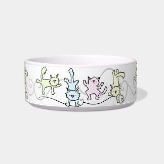 Cuenco del gato de la yoga