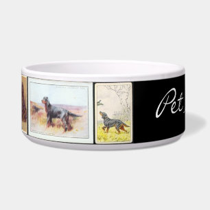 Cuenco del mascota de la tarjeta del cigarrillo