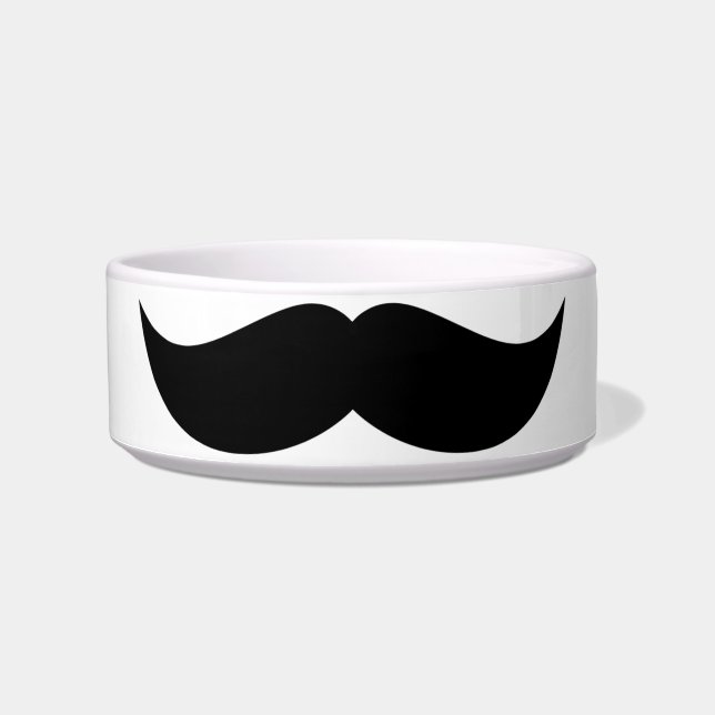 Cuenco del mascota del bigote (Frente)
