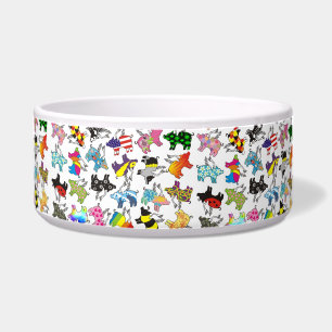 cuenco del mascota del cerdo del vuelo