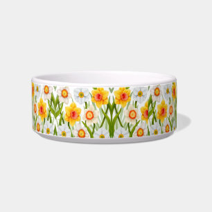 Cuenco del mascota del jardín del narciso de la