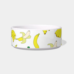 Cuenco del mascota del papel pintado del plátano