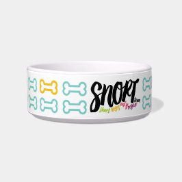 Cuenco del perrito del SNORT