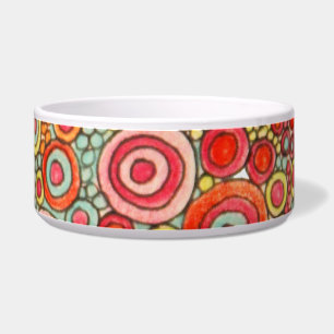 Cuenco del perro de la amapola de Ptown