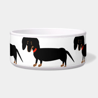 Cuenco del perro del Dachshund