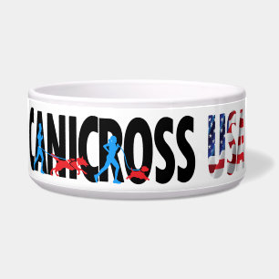 Cuenco grande del mascota de Canicross los