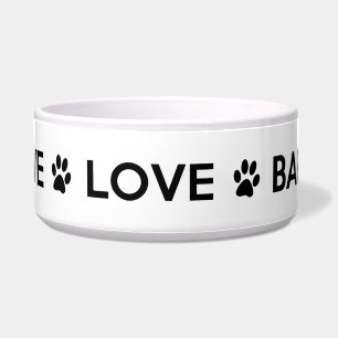 Cuenco grande del perro "de la corteza viva del