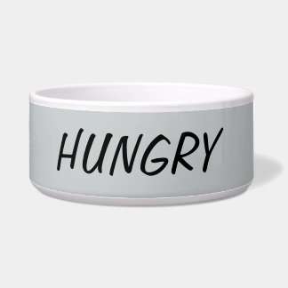 Cuenco hambriento del perro