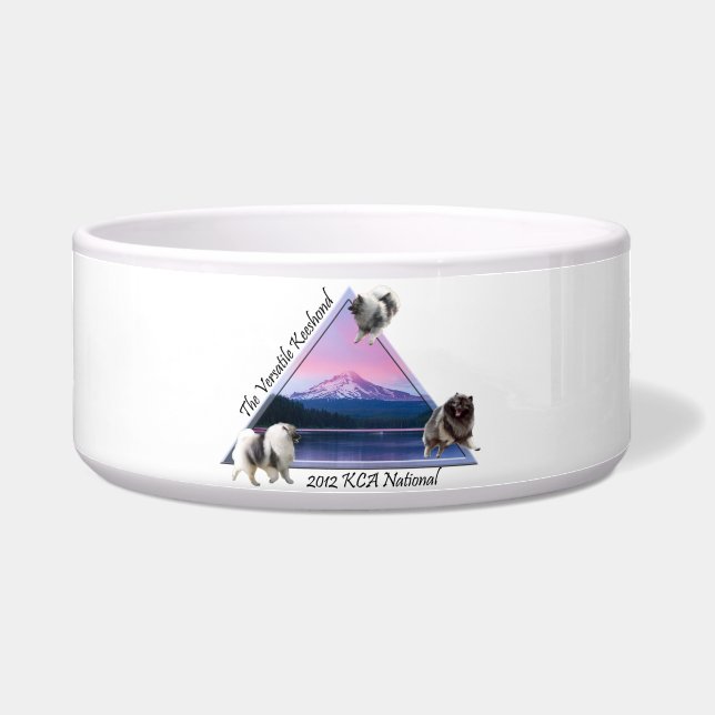 Cuenco nacional del perro de 2012 KCA (Frente)