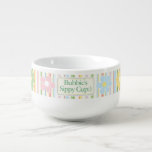 Cuenco para sopa de porcelana "Flores y rayas"<br><div class="desc">Cuenco para sopa de porcelana "Flores y rayas" Personalice borrando y reemplazando el texto por su propio mensaje. Elige tu estilo de fuente, tamaño y color favoritos. ¡¡¡Disfrútalo!!! Gracias por pasarse y ir de compras. ¡¡¡Muy apreciado!!!Estilo: Soup MugHaga la comida más divertido con un cuenco para sopa personalizado!Sirve tu sopa...</div>