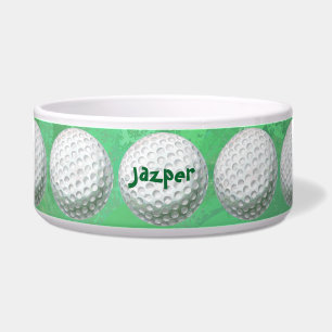 Cuenco personal del mascota de la pelota de golf