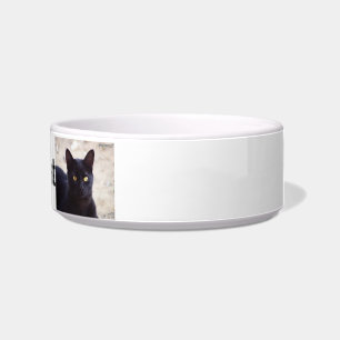 Cuenco personalizado del gato