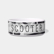 Cuenco personalizado modelo del perro casero de