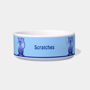 Cuenco personalizado sonriente lindo del mascota