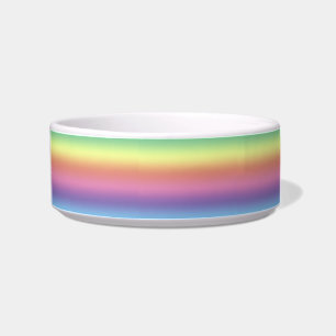 Cuenco - rayas del arco iris