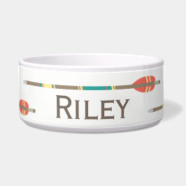 Cuenco tribal del mascota de las flechas