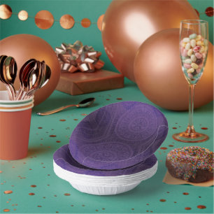 Cuencos De Papel Aceptación   Medallones de Meditación Violeta